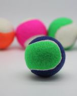 Prices Two Tone Colour Tennis Balls Loose Packed, Tennis Balls in two colours, Green and Navy Tennis Balls 