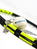 Promotional Logo Tennis Ball Keyrings