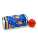 Mini Squash Improver Ball (Yellow and Orange), Kid's Squash Ball, Made by Price of Bath, Intro Squash Balls