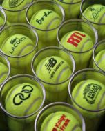 Print Your Custom Logo onto Promotional Coloured Tennis Balls 