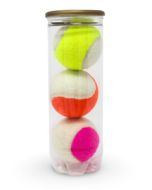 Two Tone Colour Tennis Balls Tubed