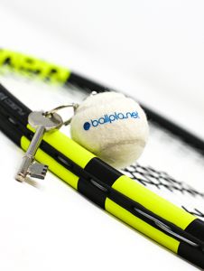 Print Your Logo onto Coloured Tennis Ball Key Rings | MOQ 25