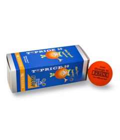 Mini Squash Improver Ball (Yellow and Orange), Kid's Squash Ball, Made by Price of Bath, Intro Squash Balls