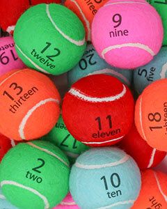 Spelling Number Words 1-20
