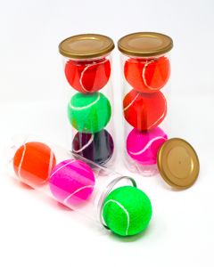 Bright Colour Tennis Balls, Colour Three  Tennis Ball Tube, Red Tennis Balls, Pink Tennis Balls, Green Tennis Ball, Orange Tennis Ball