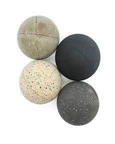 Black Rubber Bouncy Balls, Rubber Balls
