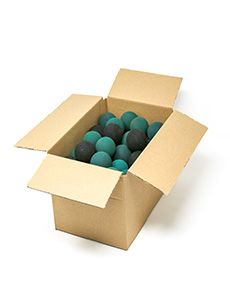 Cheap Low Cost Rubber Balls 40 mm (Not suitable for extended squash play)