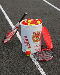 Price Original Mini Red 75 Tennis Balls, Children's Tennis Balls, Mini Red Tennis Balls