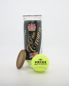 Prices Crown Yellow Tennis Balls, Yellow Tennis Balls, Made in the UK
