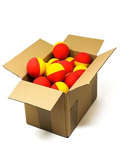 Clearance Mini Red Fundation Squash Balls, Children's Squash Ball, Mini Red Squash Balls