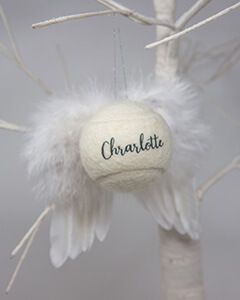 Personalised Angel Wings Decoration Christmas Price of Bath
