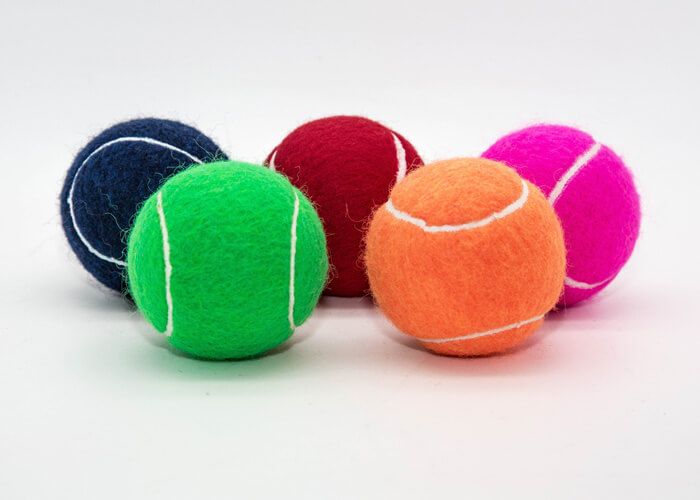 Coloured Tennis Balls Great Quality Performance Cricket Pet Sport Balls UK Fast 