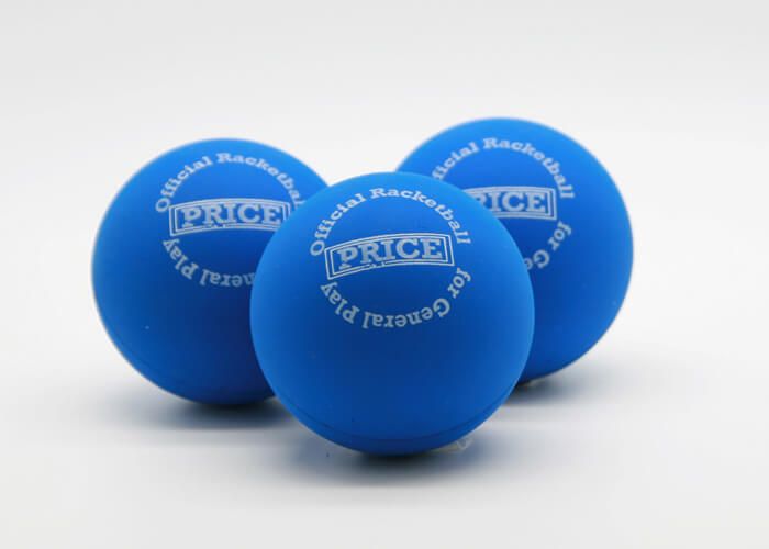 Racketball Club ball blue pack of 3 