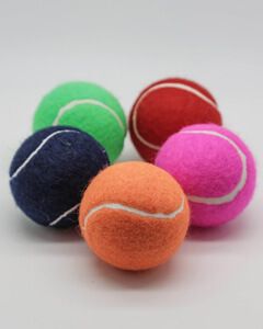Durable and Long Lasting Prices Tubes of Color Tennis Balls Pressureless Made in the UK. Available in Fun Colors 