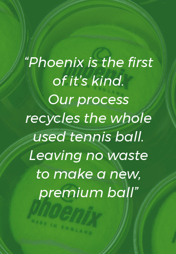 Phoenix recycled tubed ball from Price of Bath